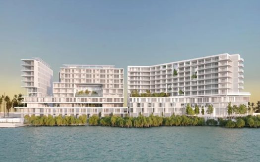 Morden Design 1 Bedroom Waterfront Apartment