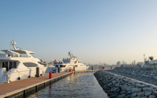 Exclusive Freehold Residential Plot with Marina View