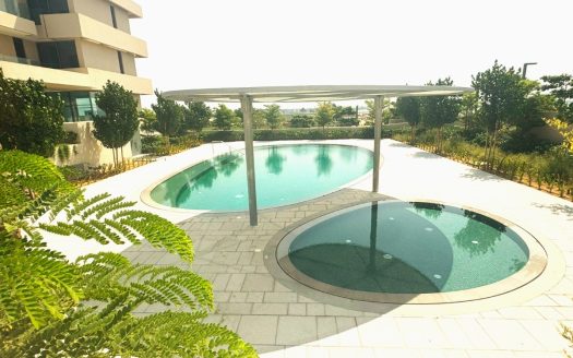 Luxury 3 BR Beachfront Apartment with Private Garden & Pool