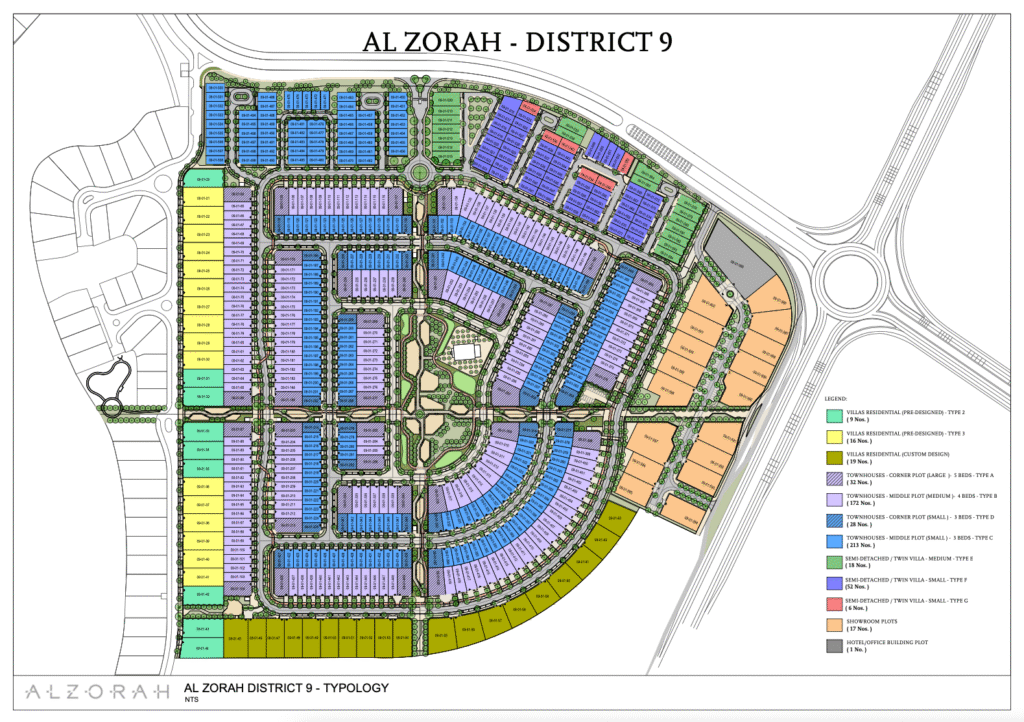 District 9, Al Zorah City